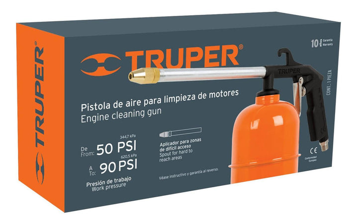 Pistola De Aire Para Limpieza De Motores Truper - Mundo Tool 