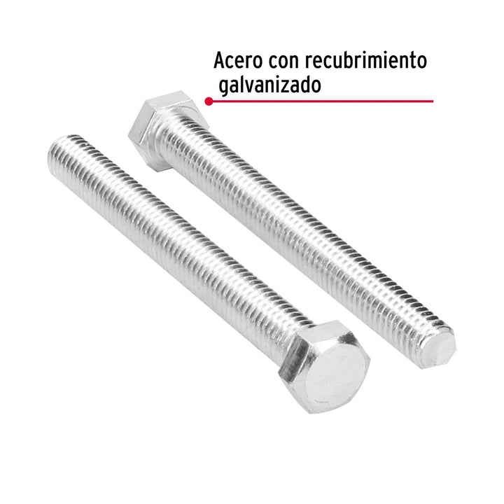 Tornillo tipo máquina, 7/16 x 4', bolsa con 20 pzas Fiero - Mundo Tool 