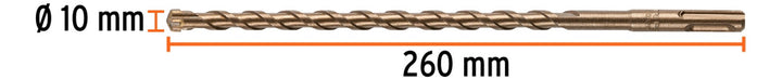 Broca Sds Plus 10x260 Mm - Mundo Tool 