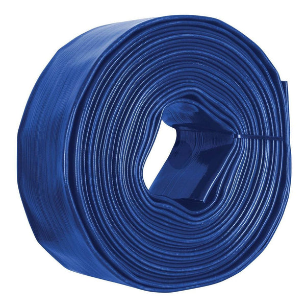 Manguera Plana P/descarga De Agua, Pvc Flexible, 3' X 100 M - Mundo Tool 