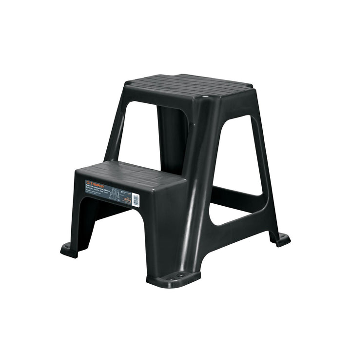 Taburete ligero de plástico, 2 peldaños - Mundo Tool 