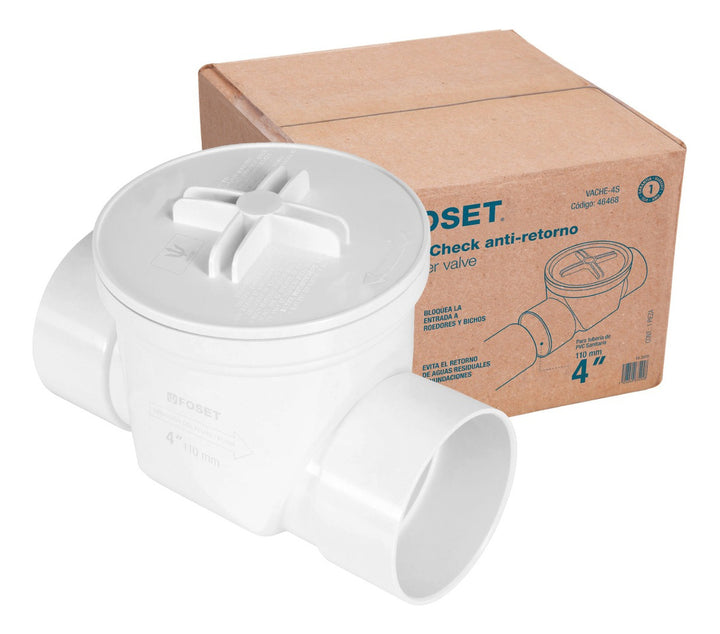 Válvula Check De Abs, 4' Foset 46468 - Mundo Tool 
