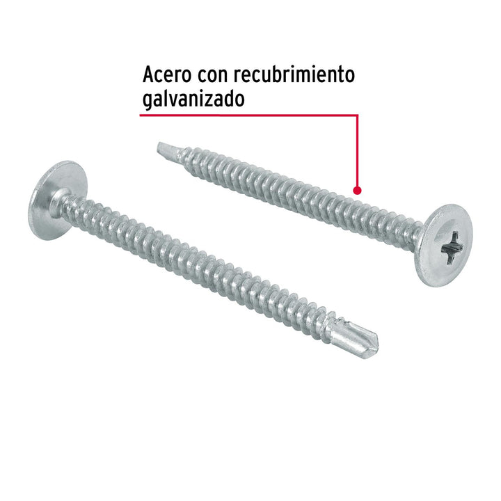 Pija Punta De Broca 2' Cabeza Cruz Caja Con 1 Fiero - Mundo Tool 