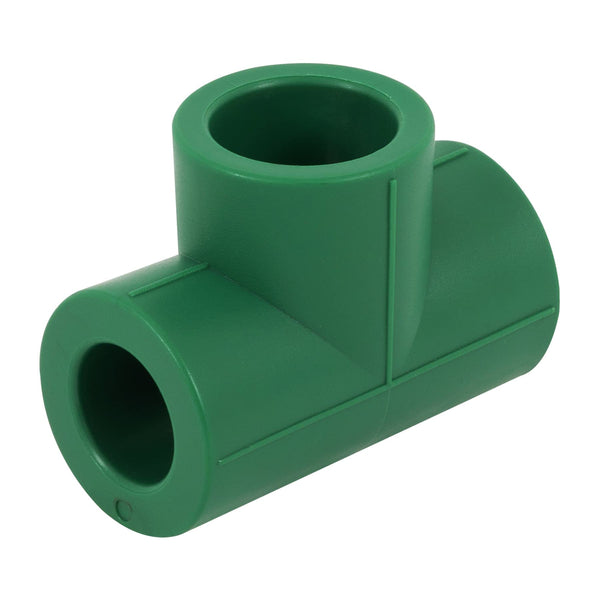 Foset Termoflow CV-723, Tee reducida de PP-R, 3/4″ x 1/2″ x 3/4″ - Mundo Tool 