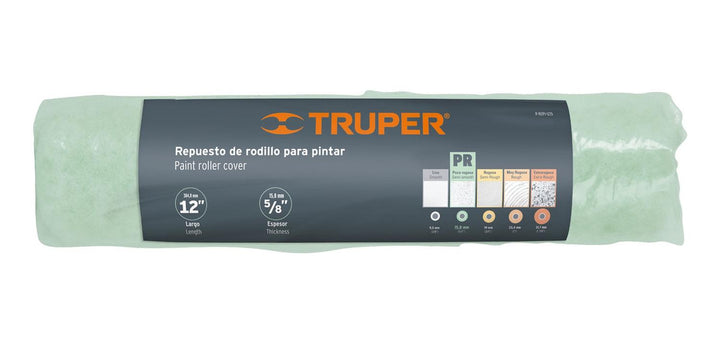 Repuesto Para Rodillo Para Pintar Felpa 12x5/ Truper - Mundo Tool 