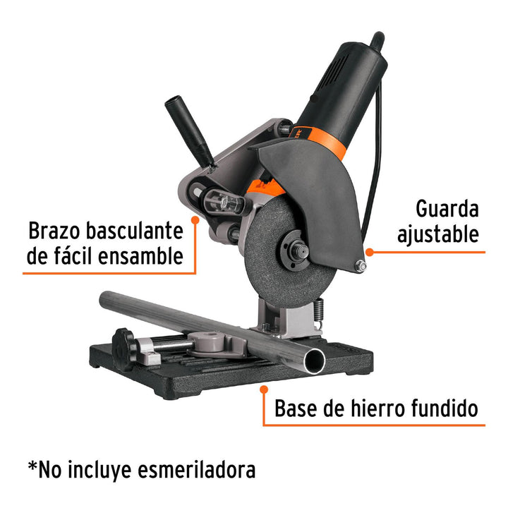Soporte para esmeriladora angular de 4 1/2", Truper - Mundo Tool 