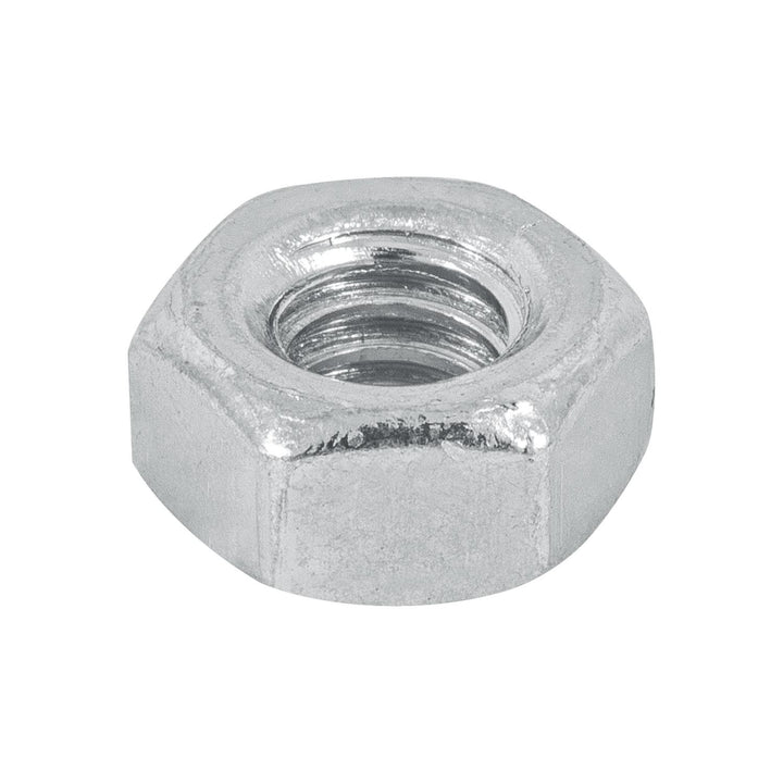 Blíster con 25 tuercas 1/4' hex de acero galvanizado, Fiero - Mundo Tool 