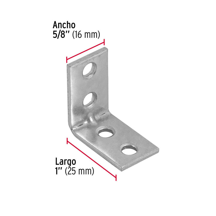 Escuadra Esquinera 1' X 1' Fiero - Mundo Tool 