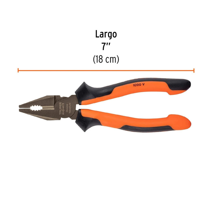 Pinza De Electricista 7' Mango Comfort Grip Truper - Mundo Tool 