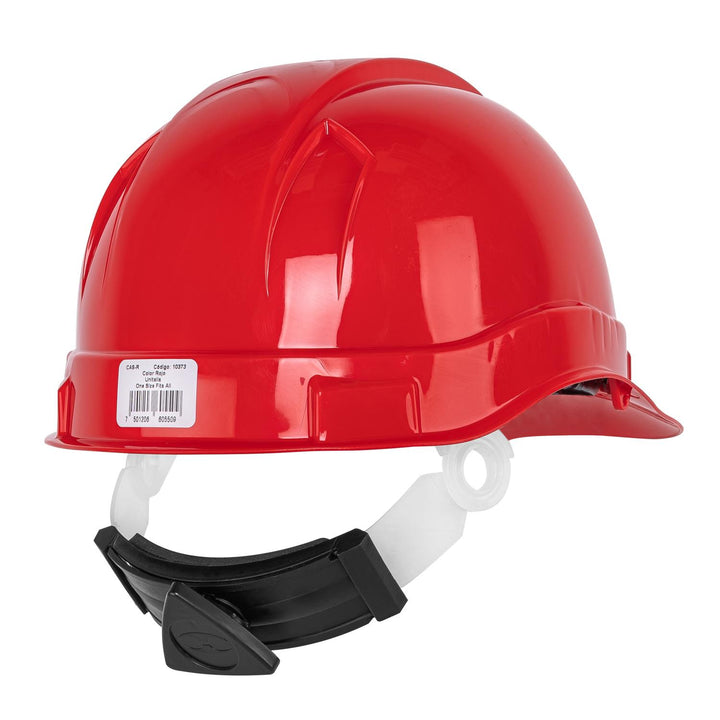 Casco de seguridad color rojo Truper - Mundo Tool 