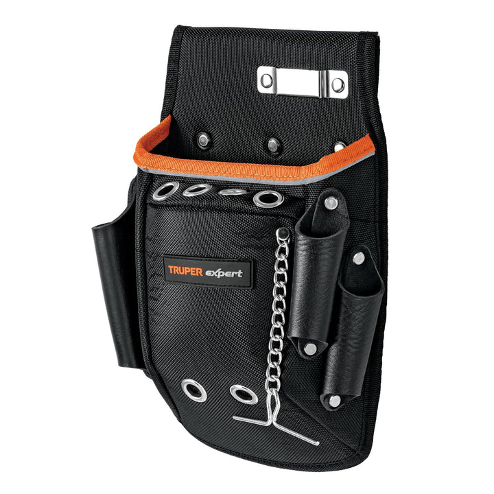 Truper Expert POHE-10NX, Porta herramientas de poliéster 10 compartimentos lavable - Mundo Tool 