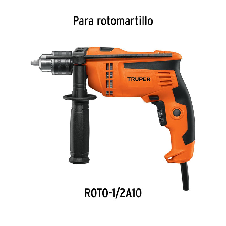 Bolsa con 2 carbones de repuesto para ROTO-1/2A10, TRUPER - Mundo Tool 