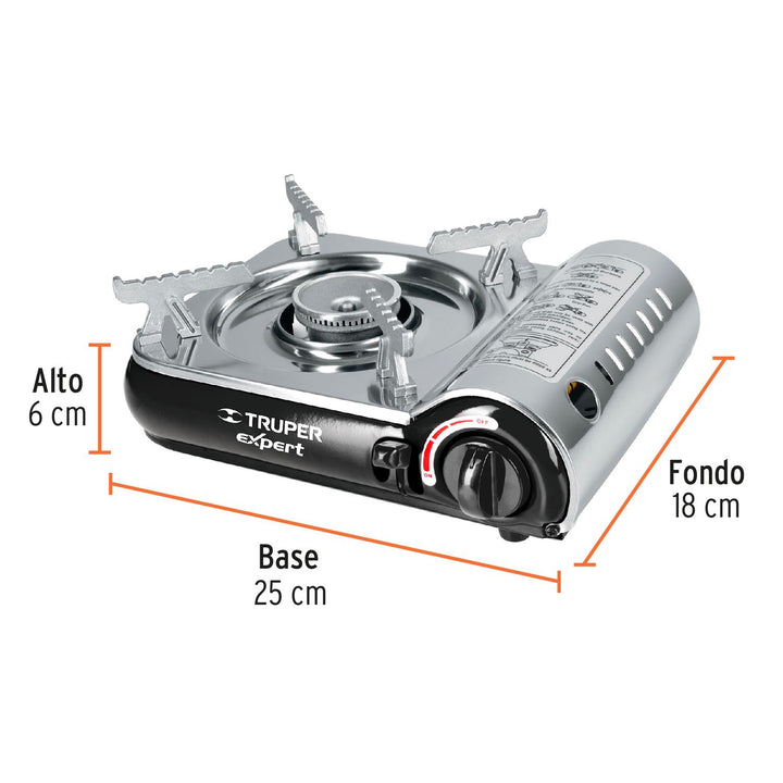 Estufilla Portátil Encendido electrónico Truper Expert - Mundo Tool 