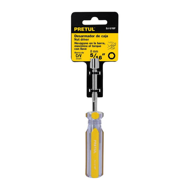 Desarmador de caja 5/16" mango de PVC, Pretul - Mundo Tool 