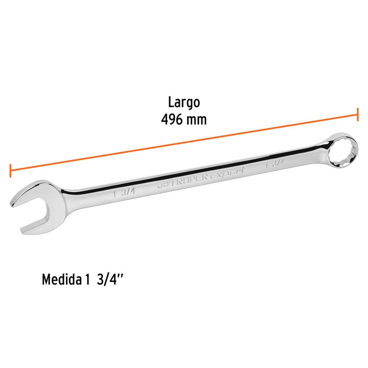 Llave Combinada Extralarga 1-3/4' X 611 Mm Truper - Mundo Tool 