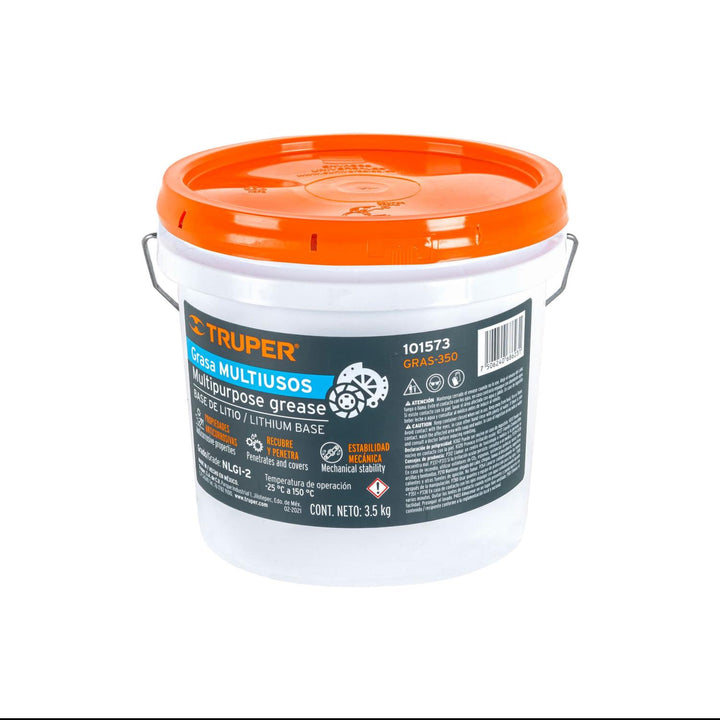 Grasa de litio multiusos 3.5 kg - Mundo Tool 