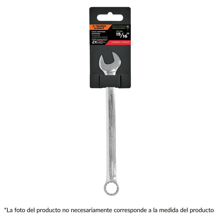 Llave Combinada Extralarga 11/16' X 255 Mm Truper - Mundo Tool 