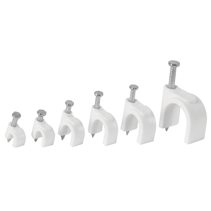 Grapa Curva 12 Mm Blanca Bolsa 20 Piezas Volteck - Mundo Tool 