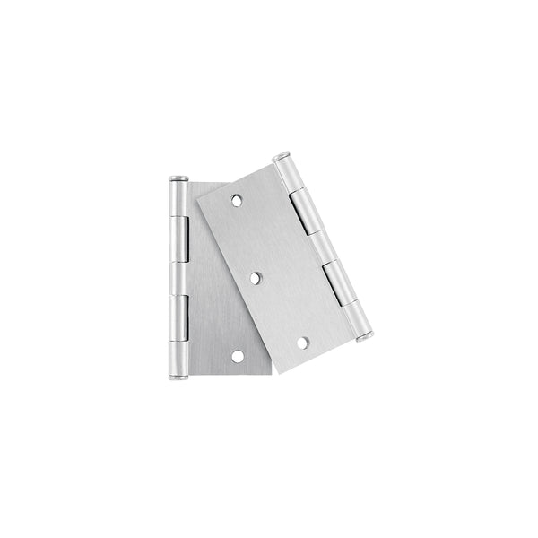 Bolsa con 2 bisagras cuadradas 3-1/2', acero cromo, BASIC - Mundo Tool 
