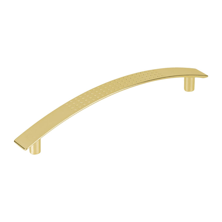 Hermex JAL-0122, Jaladera estilo Contempo, latón brillante, 12.8 cm - Mundo Tool 