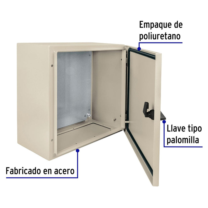 Gabinete Metalico 400 X 400 Mm Volteck - Mundo Tool 