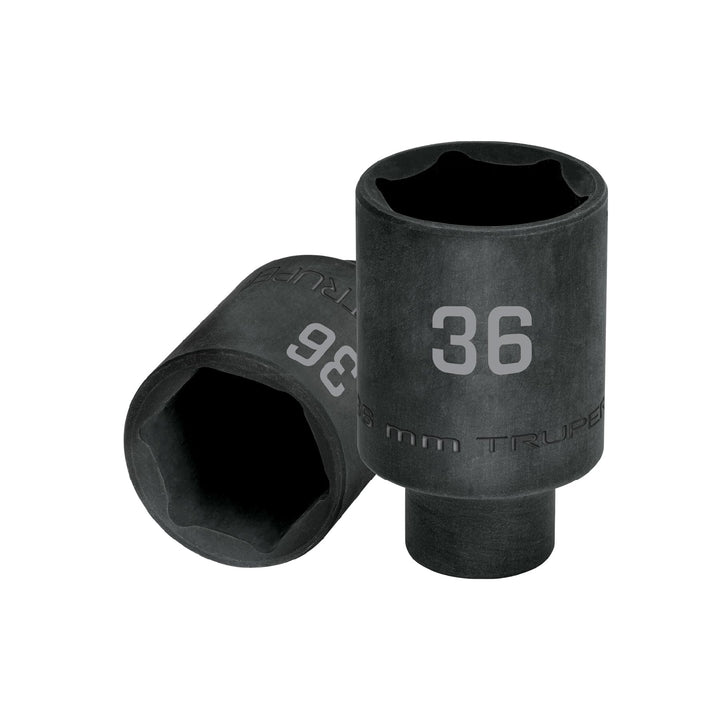 Truper D-7336-ML, Dado largo impacto de 36 mm 6 puntas cuadro 1/2″ - Mundo Tool 
