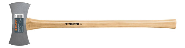 Hacha Doble Michigan 3-1/2 Lbs, Mango De Hickory, 35' Truper - Mundo Tool 