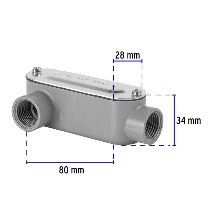 Condulet 1/2' Conexión Tipo Lr Volteck - Mundo Tool 