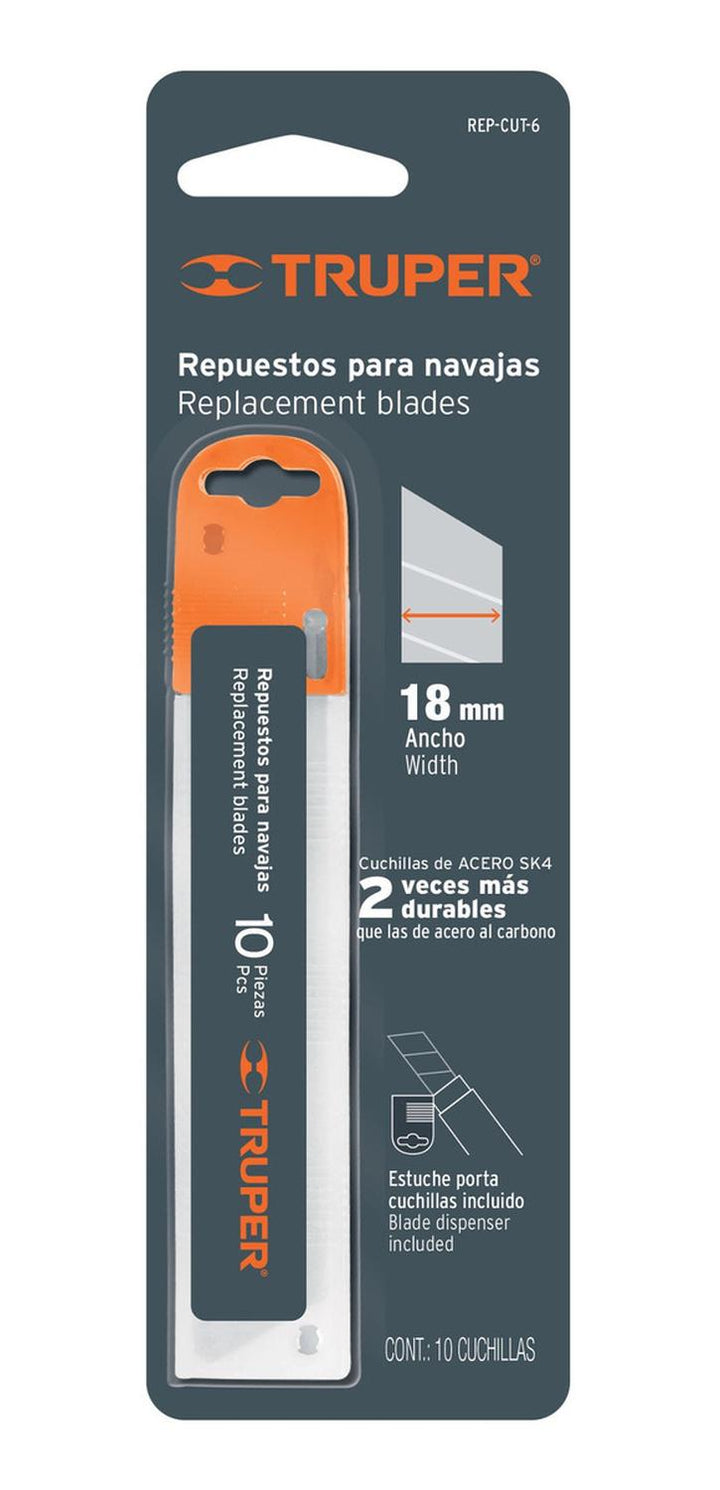 Repuesto Para Cutter Cut-6 Y Cut-6x Con 10 Pz Truper - Mundo Tool 