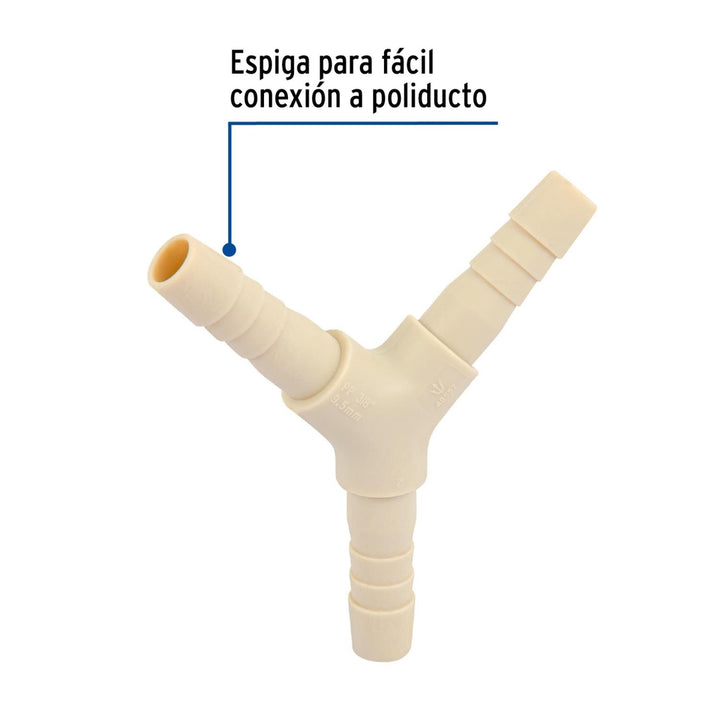 Y inserción, 3/8' Foset - Mundo Tool 