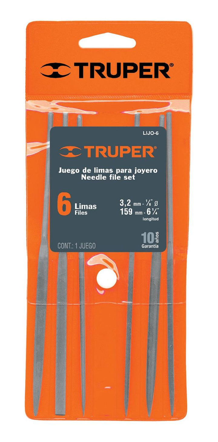 Limas Para Joyero 6 Piezas Truper - Mundo Tool 