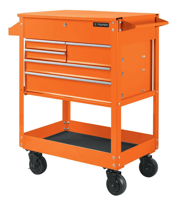 Gabinete Metálico Móvil Con 5 Cajones, Capacidad 320 Kg Trup - Mundo Tool 