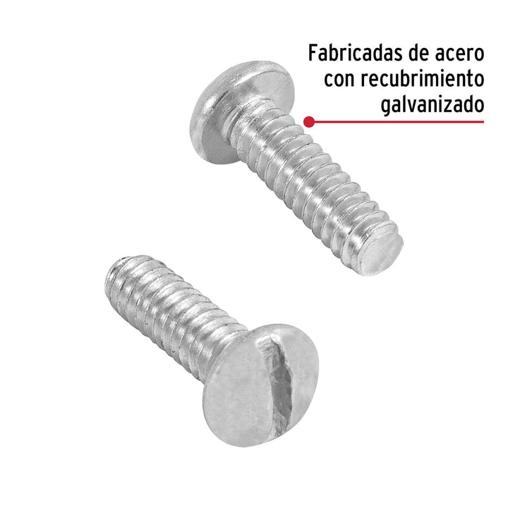 Tornillo Tipo Estufa 3/16x3/4' 250 Pzas Fiero - Mundo Tool 