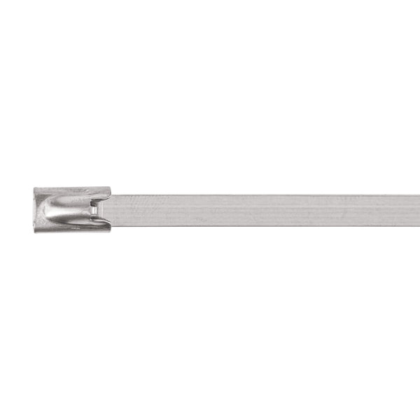 Volteck CINM-20020, Bolsa con 10 cinchos de 20 cm acero inoxidable, tensión 99 lb - Mundo Tool 