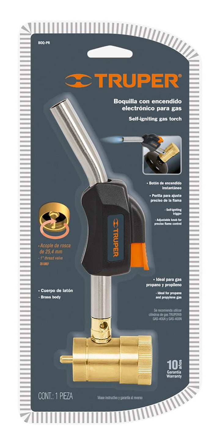 Boquilla Electrónica Para Tanque De Gas Propa Truper - Mundo Tool 