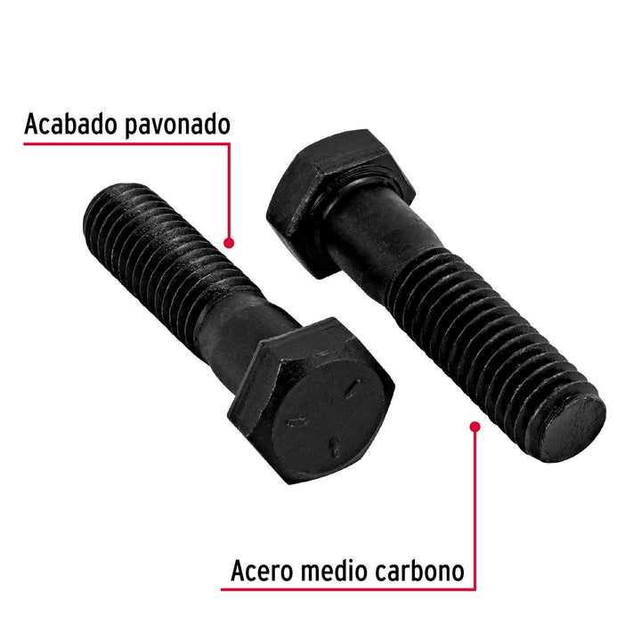 Tornillo Grado 5, 3/8 x 1-1/2', bolsa con 70 piezas Fiero - Mundo Tool 