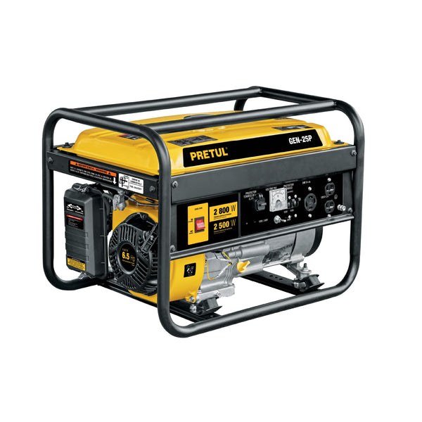 Pretul GEN-25P, Generador portátil 2.8 kW motor a gasolina - Mundo Tool 