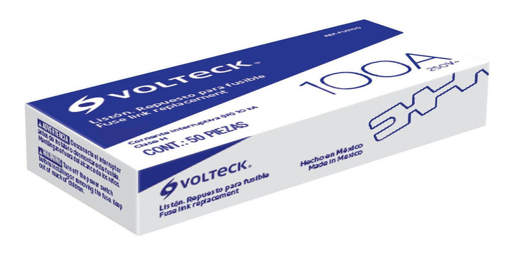 Repuesto Para Fusible De 100 A Caja Con 50 Pz Volteck - Mundo Tool 