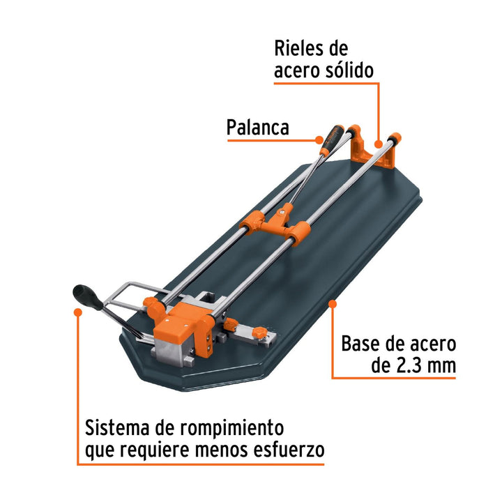 Cortador De Azulejo Con Baleros 75 Cm Truper - Mundo Tool 