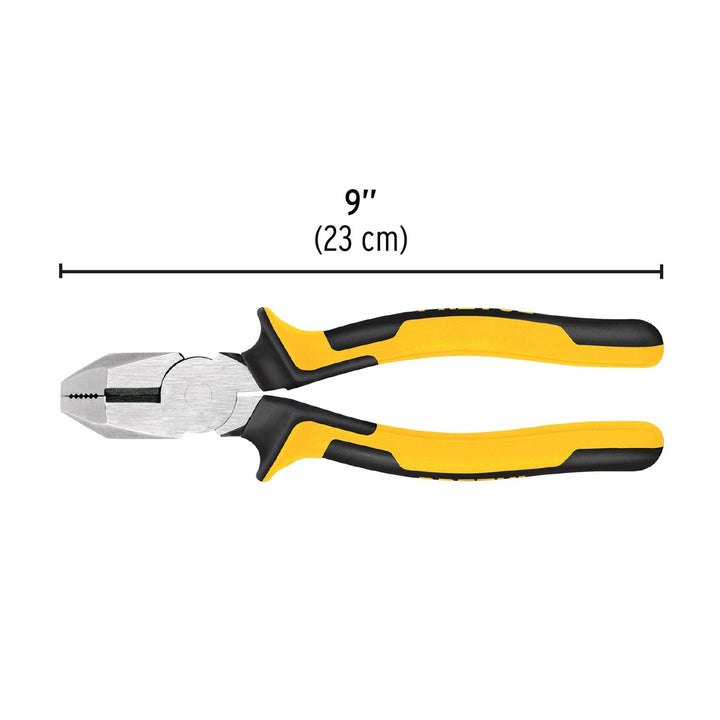 Pinzas de electricista, uso rudo Comfort Grip, Pretul - Mundo Tool 