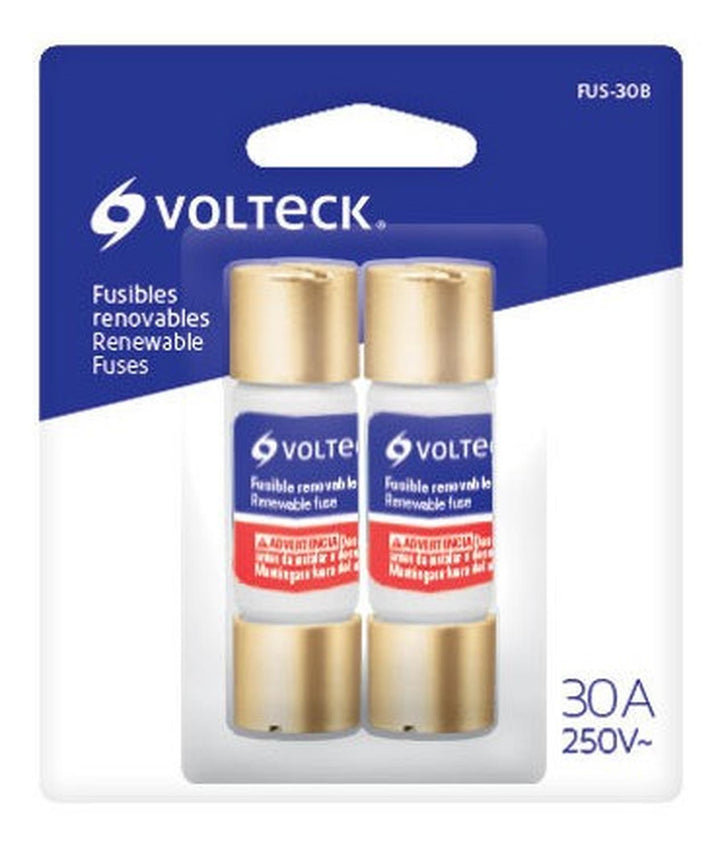 Fusible 30a 2 Pzas Volteck - Mundo Tool 