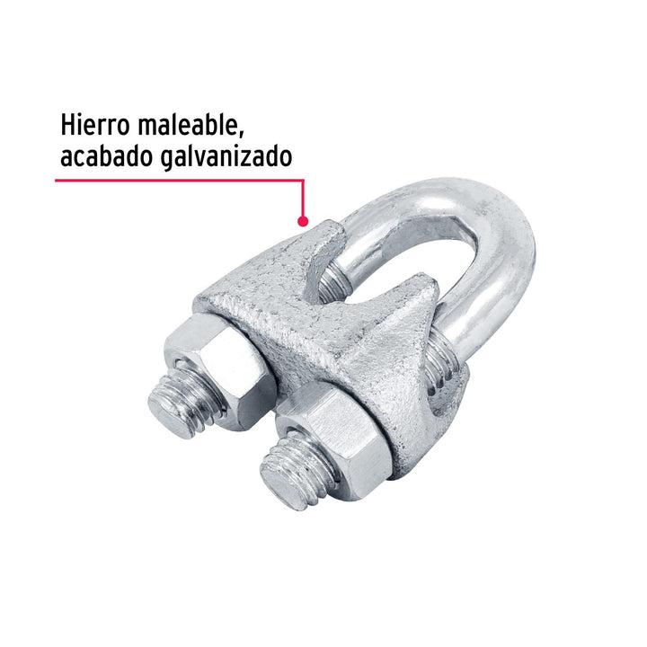 Nudo Para Cable De 1/2' Tarjeta Con 1 Pza Fiero - Mundo Tool 