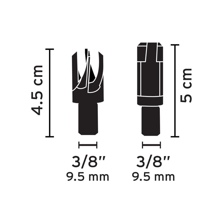 Juego de 8 brocas clavacote para madera, Truper - Mundo Tool 