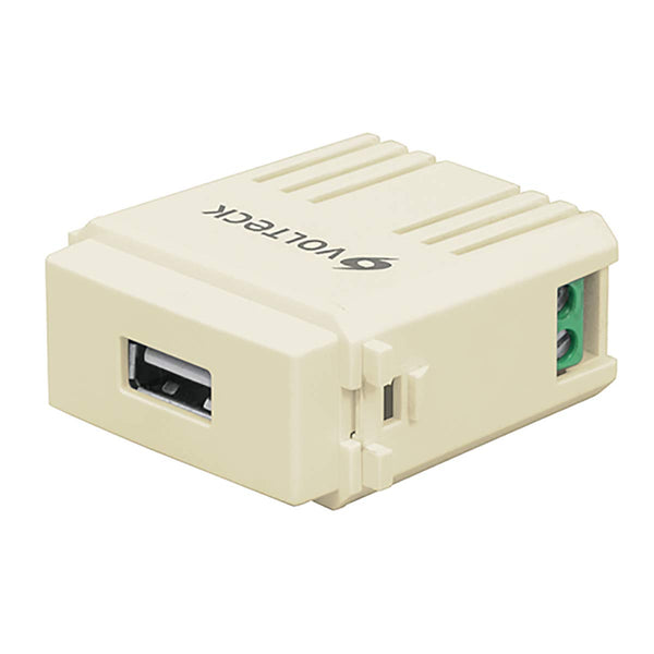 Volteck CUSB-I Modulos de puerto USB color marfil - Mundo Tool 