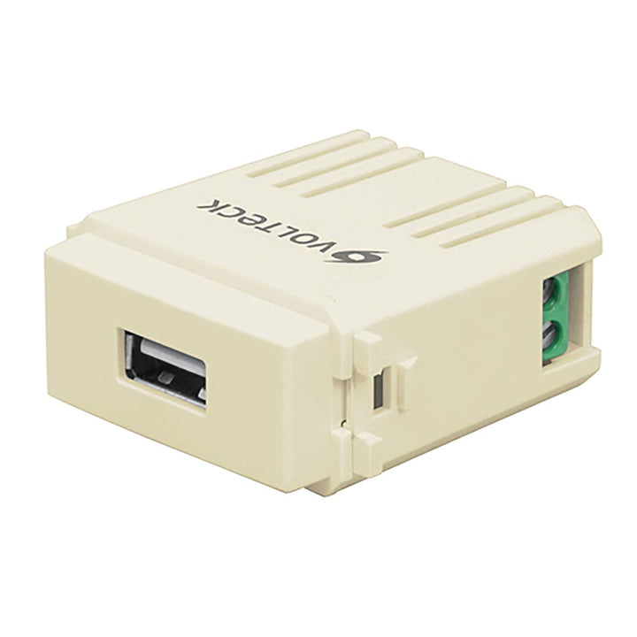 Volteck CUSB-I Modulos de puerto USB color marfil - Mundo Tool 