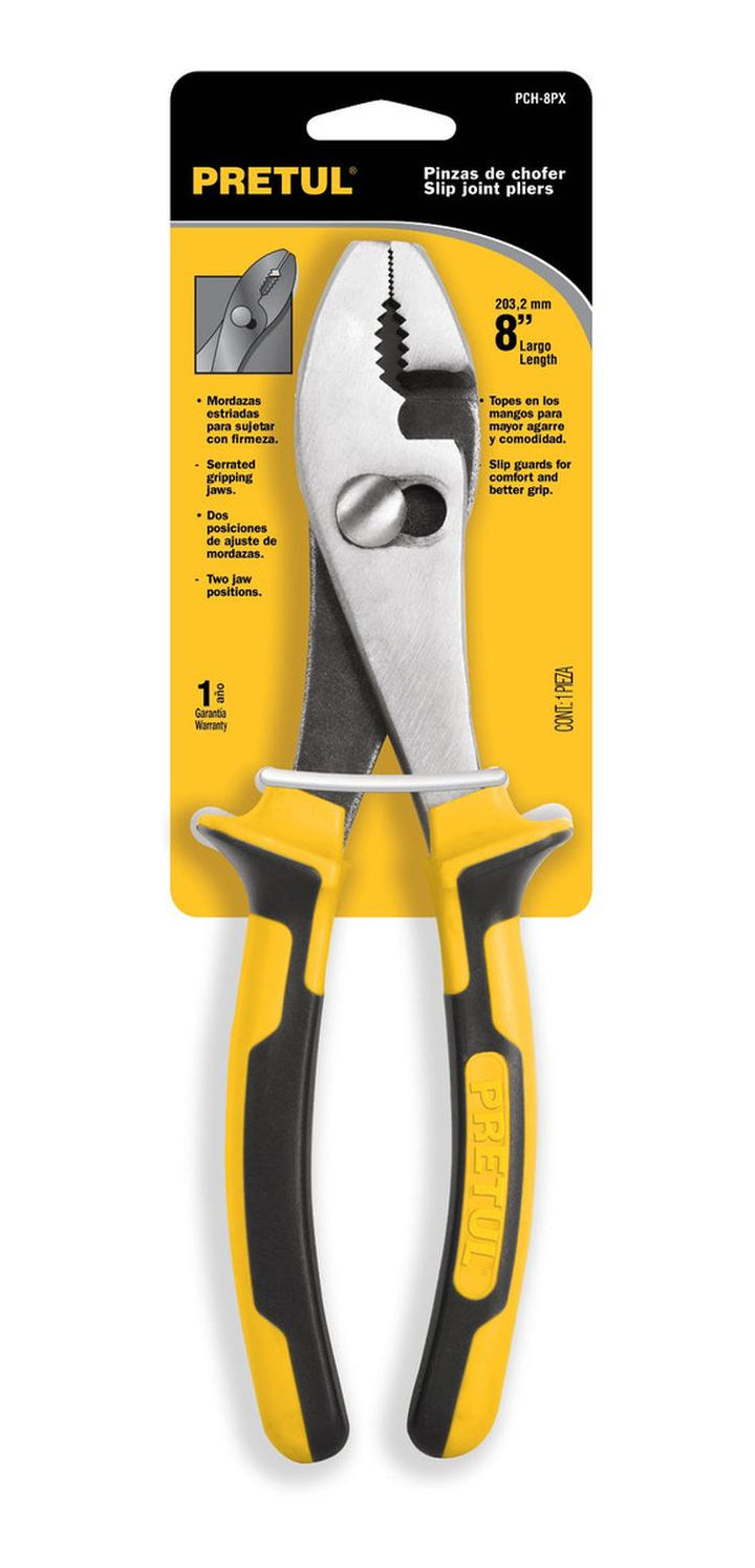 Pinza De Chofer 8' Mango Comfort Grip Pretul - Mundo Tool 