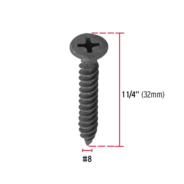 Pija multiusos 8 x 1-1/4', cuerda cerrada, caja 100 piezas Fiero - Mundo Tool 