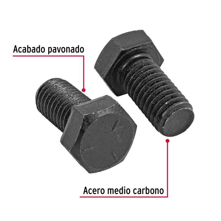 Tornillo Grado 5, 1/2 x 1', bolsa con 40 piezas Fiero - Mundo Tool 