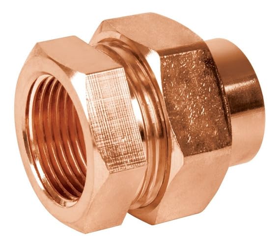 Tuerca unión cobre a rosca interior 1' Foset - Mundo Tool 