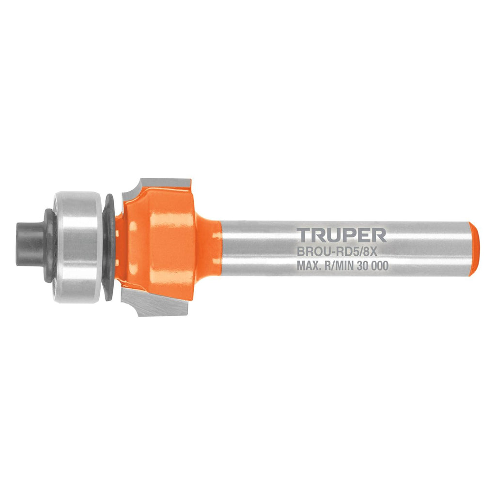 Broca router redondeado, 5/8